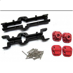 1 Set Of Front And Rear Axle  Housing With Screws 
D90