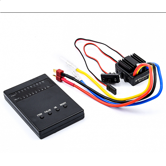 1080 80A Waterproof Brushed Esc With Programmer Card