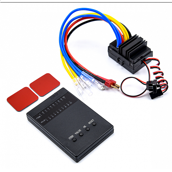 880 Dual Motor Brushed Esc With Programmer Card