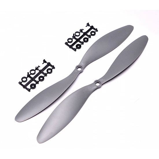 1147 (11X4.7) Glass Fiber Nylon Gray Propellers 1CW + 1CCW- 1pair 1147 (11X4.7) Glass Fiber Nylon Gray Propellers 1CW + 1CCW- 1pair