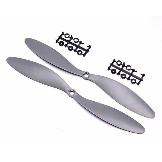 1147 (11X4.7) Glass Fiber Nylon Gray Propellers 1CW + 1CCW- 1pair 1147 (11X4.7) Glass Fiber Nylon Gray Propellers 1CW + 1CCW- 1pair