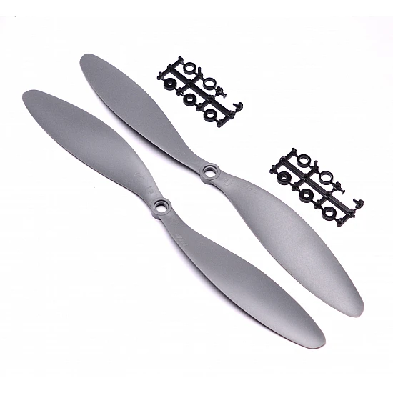 1147 (11X4.7) Glass Fiber Nylon Gray Propellers 1CW + 1CCW- 1pair 1147 (11X4.7) Glass Fiber Nylon Gray Propellers 1CW + 1CCW- 1pair