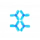 2 Pairs 2030 3 Blades 2 Inch Clear Propeller CW&CCW Blue 2 Pairs 2030 3 Blades 2 Inch Clear Propeller CW&CCW Blue