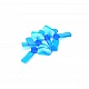 2 Pairs 2030 3 Blades 2 Inch Clear Propeller CW&CCW Blue 2 Pairs 2030 3 Blades 2 Inch Clear Propeller CW&CCW Blue