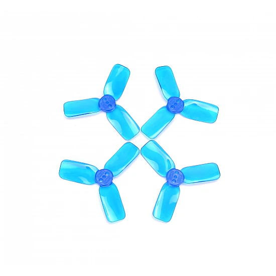2 Pairs 2030 3 Blades 2 Inch Clear Propeller CW&CCW Blue 2 Pairs 2030 3 Blades 2 Inch Clear Propeller CW&CCW Blue