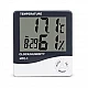 HTC-1 High Precision Large-Screen Electronic Indoor Temperature, Humidity Thermometer and Clock Alarm HTC-1 High Precision Large-Screen Electronic Indoor Temperature, Humidity Thermometer and Clock Alarm
