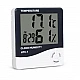 HTC-1 High Precision Large-Screen Electronic Indoor Temperature, Humidity Thermometer and Clock Alarm HTC-1 High Precision Large-Screen Electronic Indoor Temperature, Humidity Thermometer and Clock Alarm