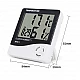 HTC-1 High Precision Large-Screen Electronic Indoor Temperature, Humidity Thermometer and Clock Alarm HTC-1 High Precision Large-Screen Electronic Indoor Temperature, Humidity Thermometer and Clock Alarm