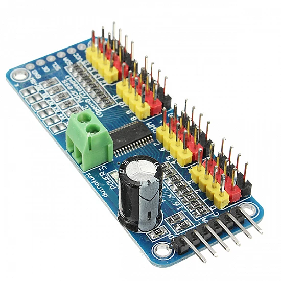 16 Channel PWM Servo Motor Driver I2C Module - Arduino 16 Channel PWM Servo Motor Driver I2C Module - Sensor - Arduino