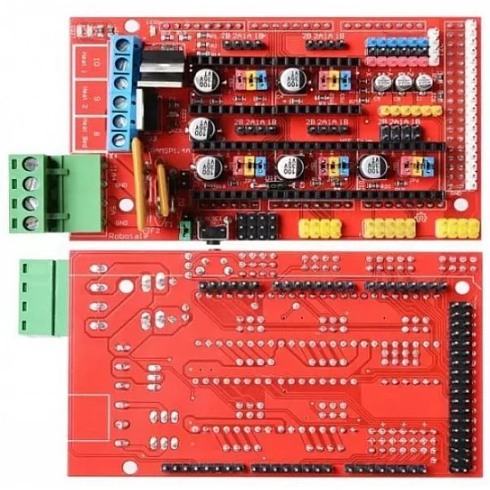 RAMPS 1.4 3D Printer Controller with 5Pcs A4988 Driver with Heat Sink Kit