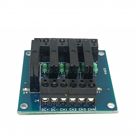 5V 4 Channel SSR Relay Module (Solid State Relay Module) with Fuse - Arduino 5V 4 Channel SSR Relay Module (Solid State Relay Module) with Fuse - Sensor - Arduino