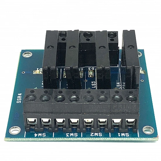 5V 4 Channel SSR Relay Module (Solid State Relay Module) with Fuse - Arduino 5V 4 Channel SSR Relay Module (Solid State Relay Module) with Fuse - Sensor - Arduino