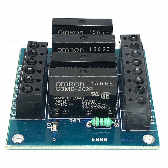 5V 4 Channel SSR Relay Module (Solid State Relay Module) with Fuse - Arduino 5V 4 Channel SSR Relay Module (Solid State Relay Module) with Fuse - Sensor - Arduino