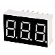 Red 0.56inch 3 Digit 7 Segment LED Display Digital Tube - Common Anode Red 0.56inch 3 Digit 7 Segment LED Display Digital Tube - Common Anode