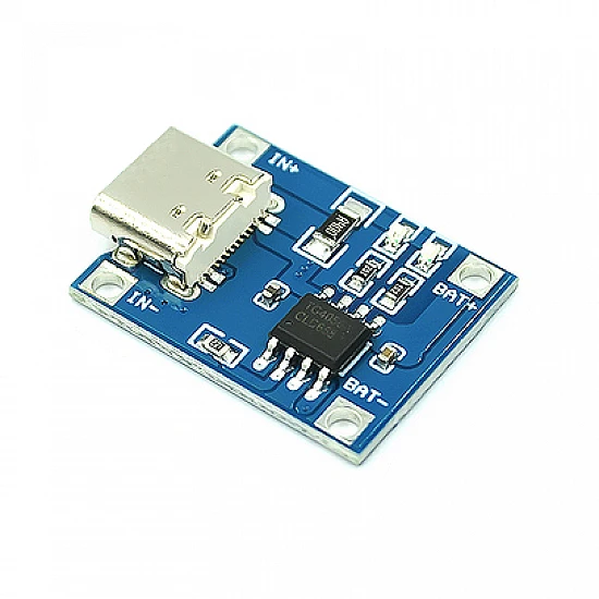 TP4056 1A Li-ion lithium Battery Charging Module – Type C TP4056 1A Li-ion lithium Battery Charging Module – Type C
