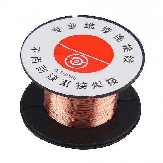0.1mm Copper Soldering Solder PPA Enameled Wire 0.1mm Copper Soldering Solder PPA Enameled Wire