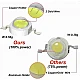 1W 3000-15000K High Power White SMD LED Light Beads | PureWhite