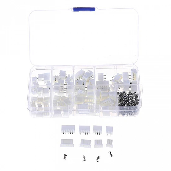 230pcs XH 2.54 2P 3P 4P 5Pin 2.54mm Pitch Terminal Kit Housing Pin Header JST Connector 230pcs XH 2.54 2P 3P 4P 5Pin 2.54mm Pitch Terminal Kit Housing Pin Header JST Connector