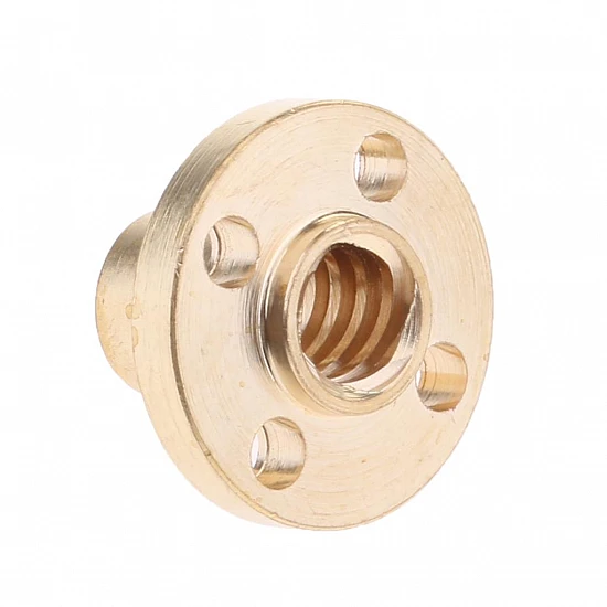 3D Printer CNC Copper Lead Screw Nut 2x2mm 3D Printer CNC Copper Lead Screw Nut 2x2mm