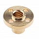 3D Printer CNC Copper Lead Screw Nut 2x2mm 3D Printer CNC Copper Lead Screw Nut 2x2mm