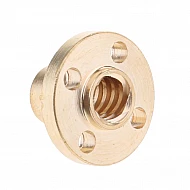 3D Printer CNC Copper Lead Screw Nut 2x8mm for 8mm Lead Screw