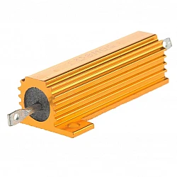 RX24 50W-3Ω Aluminum Metal Shell Case Wirewound Resistor
