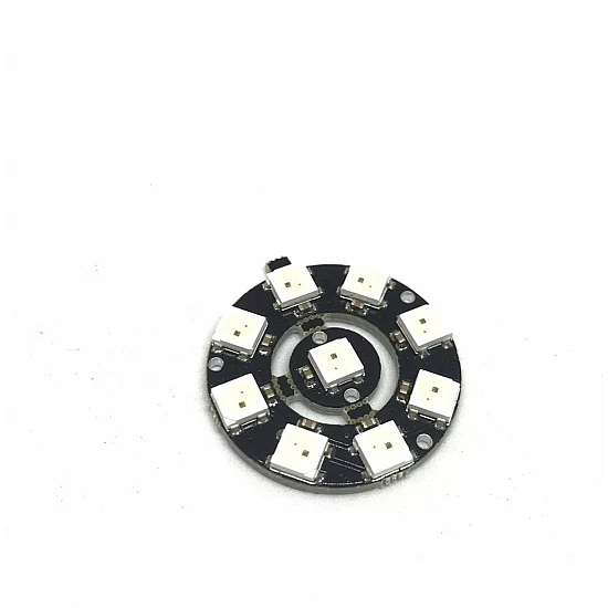 9Bit WS2812B 5050 RGB LED Built-in Full Color Driving Lights Circular Development Board 9Bit WS2812B 5050 RGB LED Built-in Full Color Driving Lights Circular Development Board