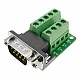 DB9 Screw Terminals To Male RS232 With Shell DB9 Screw Terminals To Male RS232 With Shell