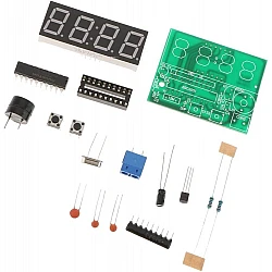 Digital 4 Bit AT89C2051 Electronic Clock DIY Kit Digital 4 Bit AT89C2051 Electronic Clock DIY Kit