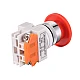 LAY37 01ZS 1 Normally Closed Self-Locking Mushroom Head Emergency Stop Switch LAY37 01ZS 1 Normally Closed Self-Locking Mushroom Head Emergency Stop Switch