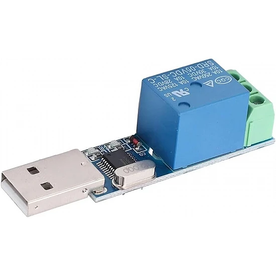 LCUS-1PLC USB Serial Control Relay Module | 1 Channel LCUS-1PLC USB Serial Control Relay Module | 1 Channel