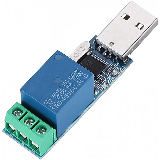 LCUS-1PLC USB Serial Control Relay Module | 1 Channel LCUS-1PLC USB Serial Control Relay Module | 1 Channel