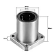 LMK40UU 40mm Square Flange Linear Motion Bearing LMK40UU 40mm Square Flange Linear Motion Bearing