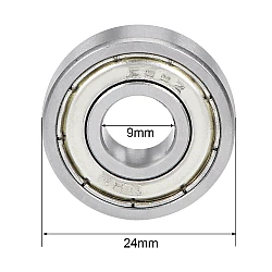 Mini 609ZZ Ball Bearing | (9x24x7)