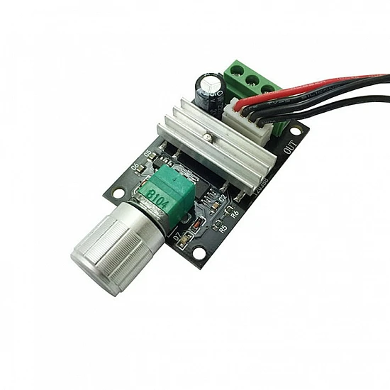 PWM DC 3A Motor Speed Controller Regulator With Switch PWM DC 3A Motor Speed Controller Regulator With Switch