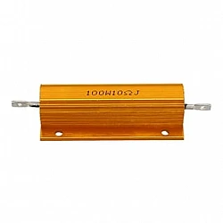 RX24 100W-10Ω Aluminum Metal Shell Case Wirewound Resistor