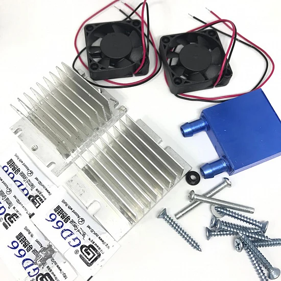Thermoelectric Peltier Refrigeration Cooling System DIY Kit Thermoelectric Peltier Refrigeration Cooling System DIY Kit