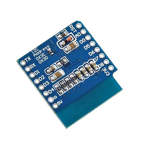 0.66 Inch OLED Display Module IIC/I2C Interface For D1 Mini 0.66 Inch OLED Display Module IIC/I2C Interface For D1 Mini