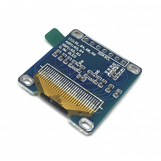 0.96 Inch SPI/I2C OLED 128×64 Display Module 7 Pin - Blue 0.96 Inch SPI/I2C OLED 128×64 Display Module 7 Pin - Blue