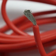 14AWG High Quality Red Silicon Wire - 1 Meter