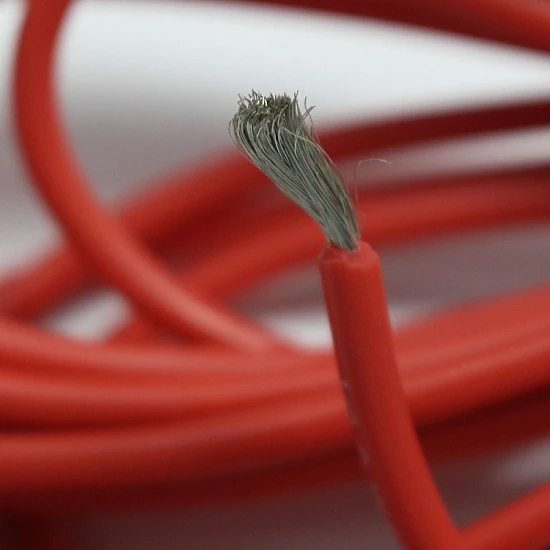 1 Meter Red Silicon Wire 14AWG Heatproof Soft Silicone Silica Gel Wire Cable 1 Meter Red Silicon Wire 14AWG Heatproof Soft Silicone Silica Gel Wire Cable