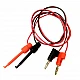 1 Pair Banana Plug to Test Hook Clip for Multimeter 1 Pair Banana Plug to Test Hook Clip for Multimeter