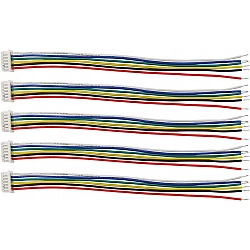  6 Pin 1.25mm Single Head DuPont Terminal Wire