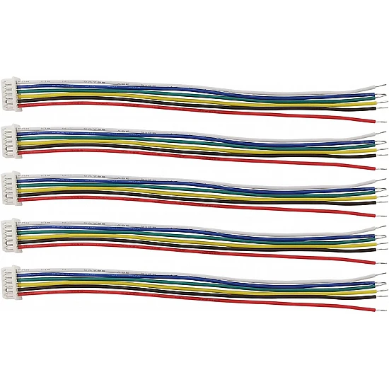 1.25mm Single Head DuPont Terminal Wire 6 Pin 1.25mm Single Head DuPont Terminal Wire 6 Pin