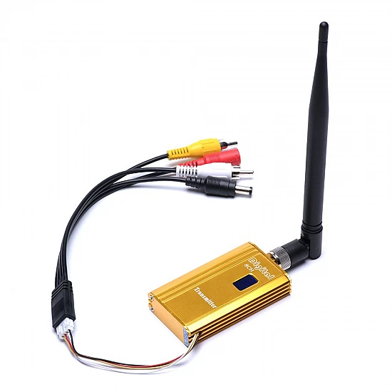 1.2GHz 2W FPV Wireless Audio Video 8CH Transmitter and 12CH Receiver 1.2GHz 2W FPV Wireless Audio Video 8CH Transmitter and 12CH Receiver