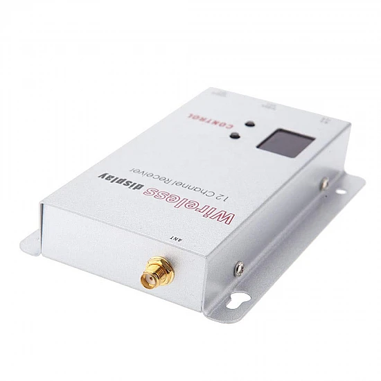 1.2GHz 2W FPV Wireless Audio Video 8CH Transmitter and 12CH Receiver 1.2GHz 2W FPV Wireless Audio Video 8CH Transmitter and 12CH Receiver