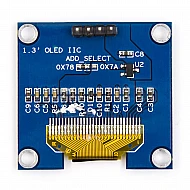 1.3 Inch I2C IIC Blue OLED 4 pin LCD Module 4pin (with VCC GND) - importdukan.com