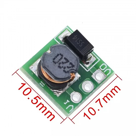 1.5V 1.8V 2.5V 3V 3.3V 3.7V 4.2V to 5V DC-DC DC Boost Converter Step Up Module 1.5V 1.8V 2.5V 3V 3.3V 3.7V 4.2V to 5V DC-DC DC Boost Converter Step Up Module