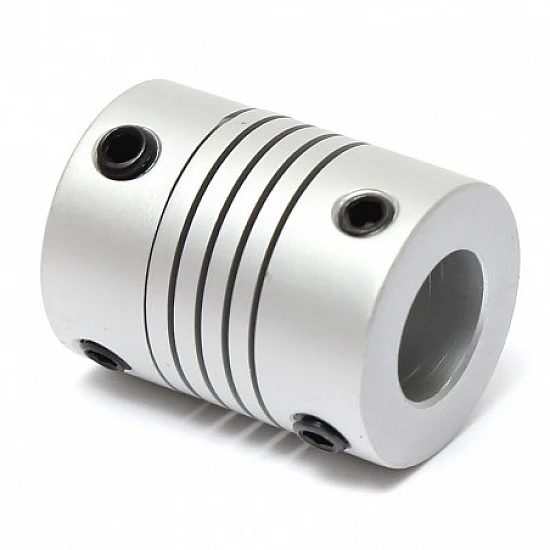 10mm X 6mm Aluminum Flexible Shaft Coupling 10mm X 6mm Aluminum Flexible Shaft Coupling