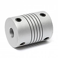 10mm X 6mm Aluminum Flexible Shaft Coupling 